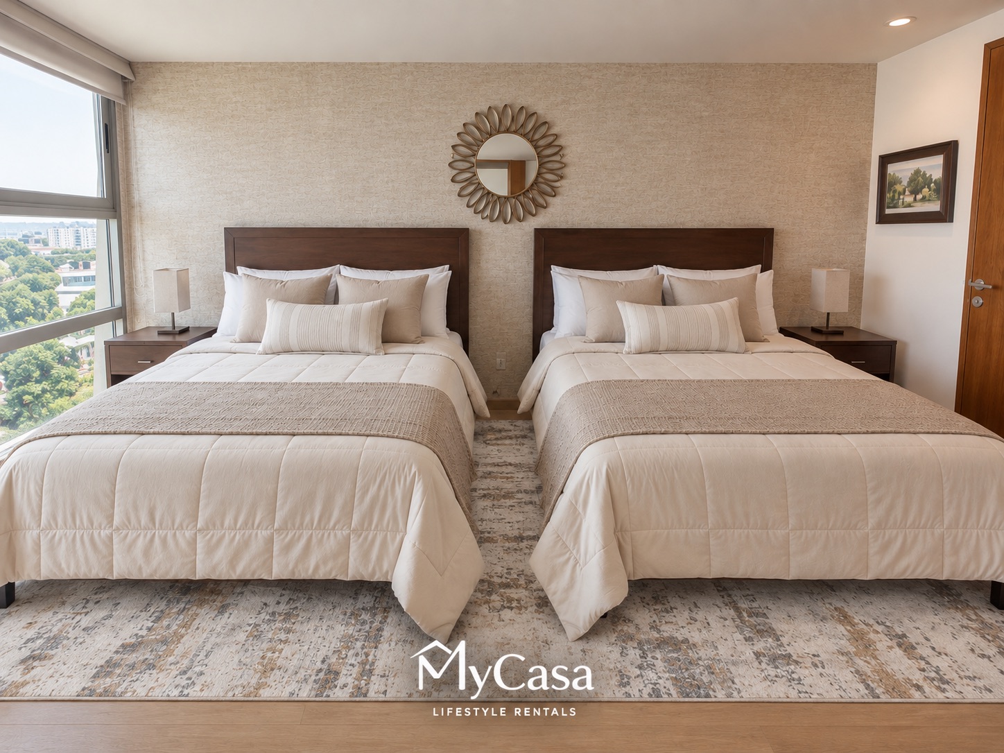Modern 3-Bedroom Condo · Rooftop Pool & Gym, Condesa 605