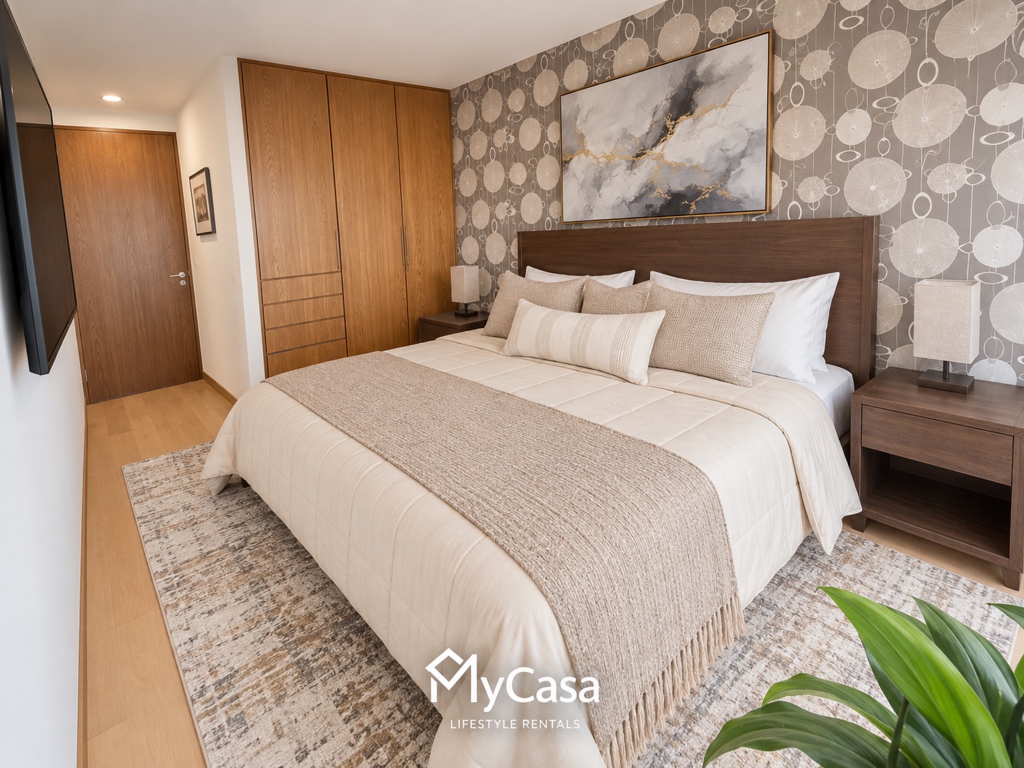 Modern 3-Bedroom Condo · Rooftop Pool & Gym, Condesa 605