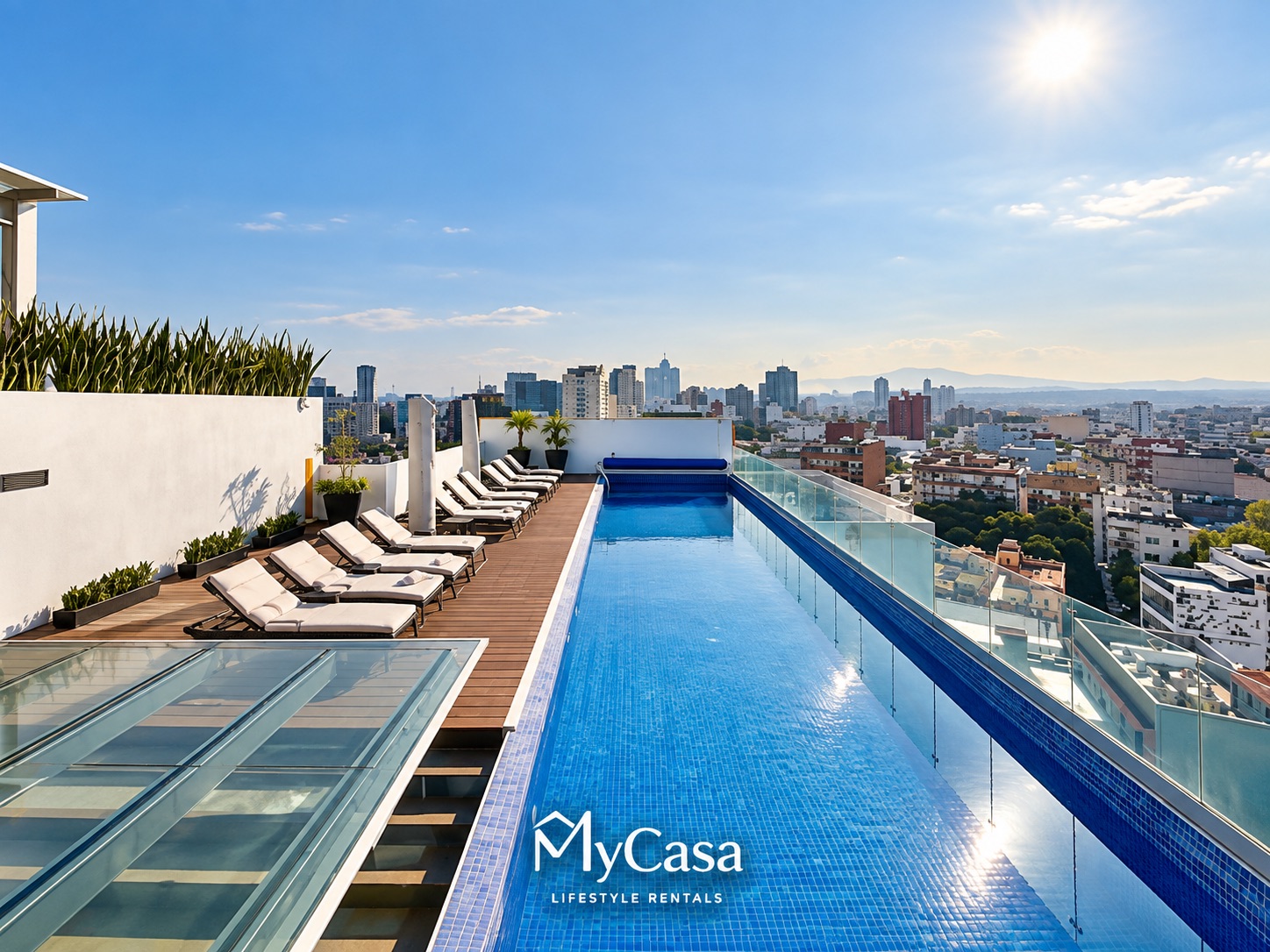  Moderno condominio de 3 dormitorios en Condesa · Piscina en la azotea y gimnasio 1005