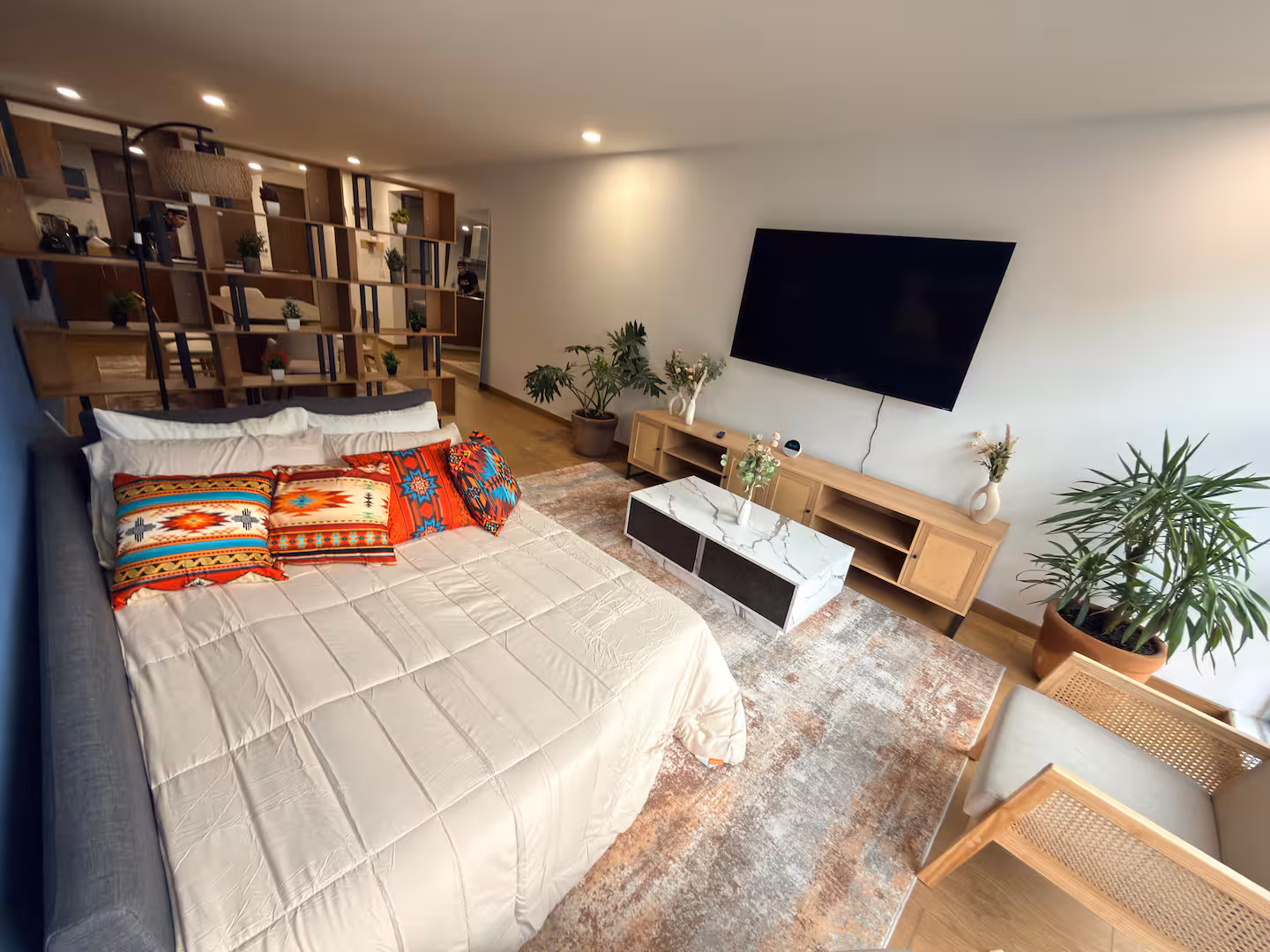 Moderno condominio de 2 dormitorios en Condesa · Piscina en la azotea y gimnasio
