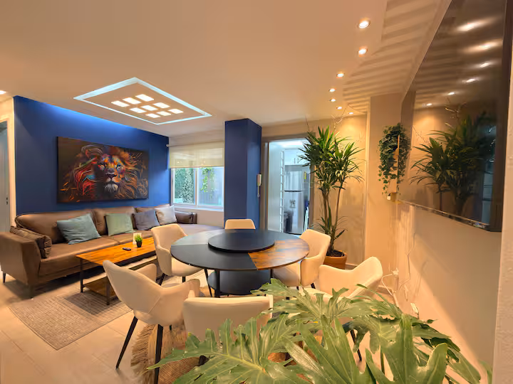 Elegante condominio de 3 habitaciones + terraza · Planta baja en Condesa