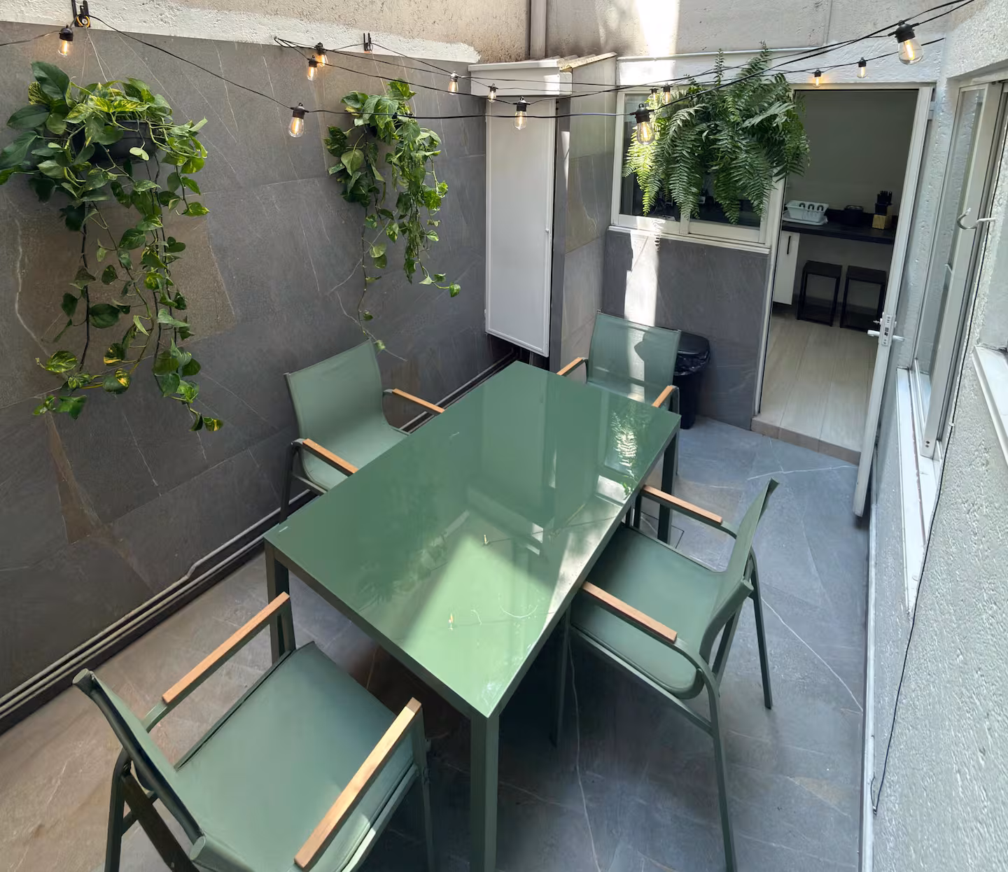 Elegante condominio de 3 habitaciones + terraza · Planta baja en Condesa
