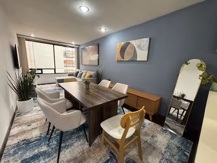 Condominio de 2 dormitorios en Condesa con gimnasio y azotea