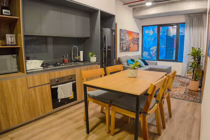 Luxury 2BR en Condesa · Amenidades resort 1124