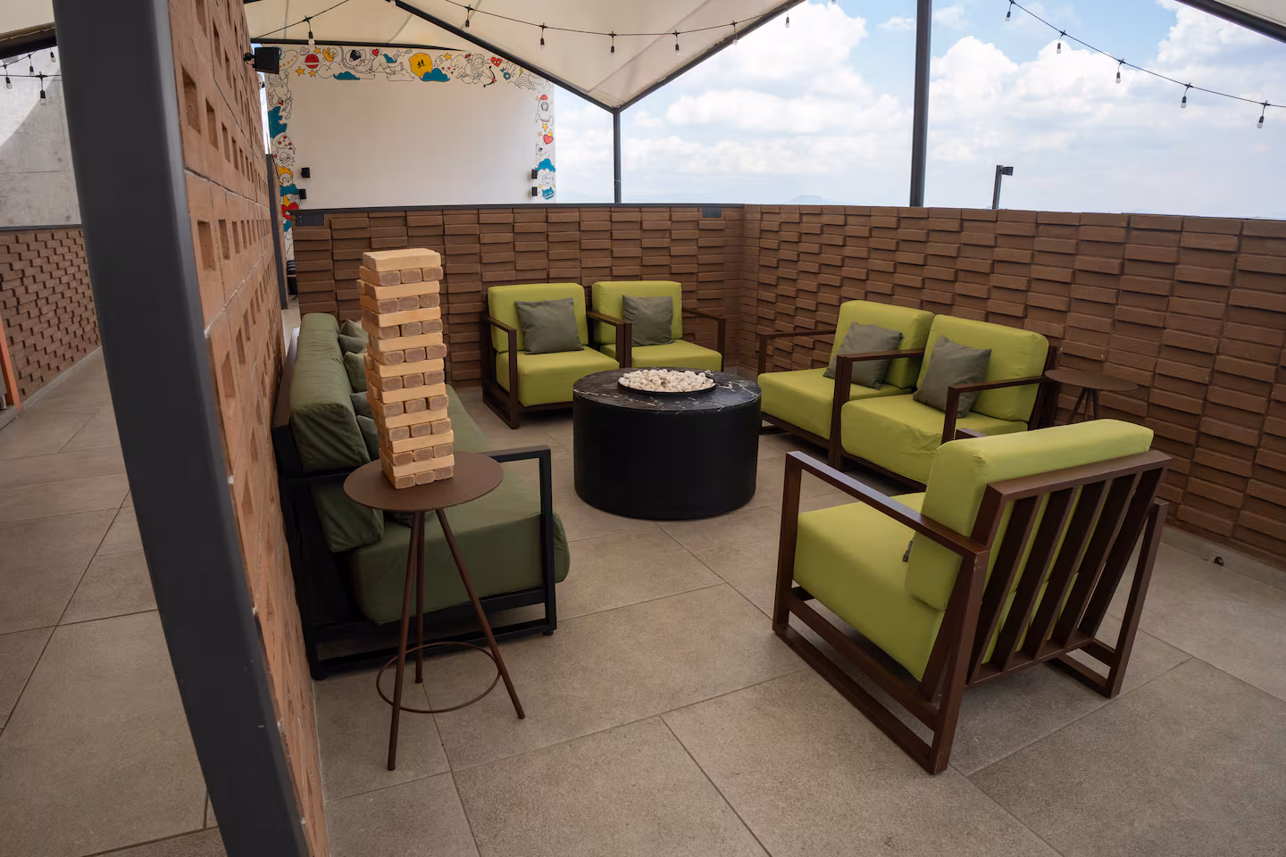 Luxury 2BR en Condesa · Amenidades resort 425